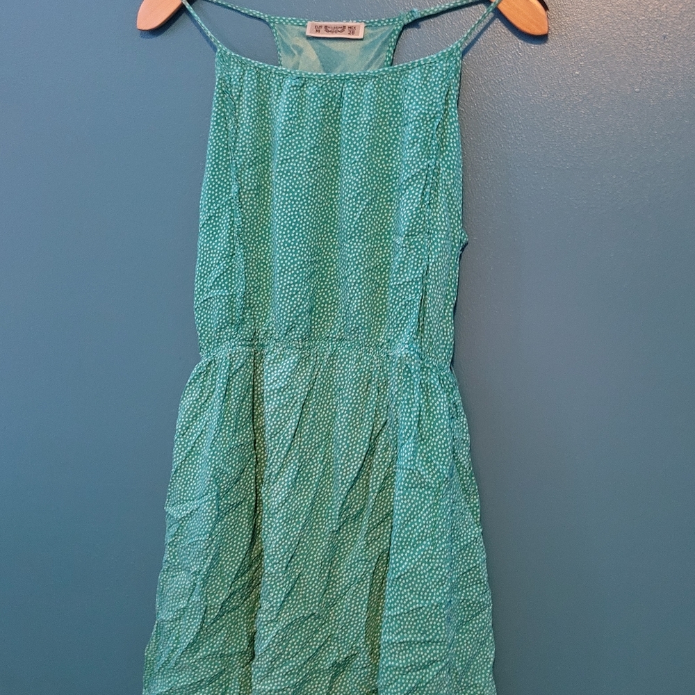 Teal sundress size medium